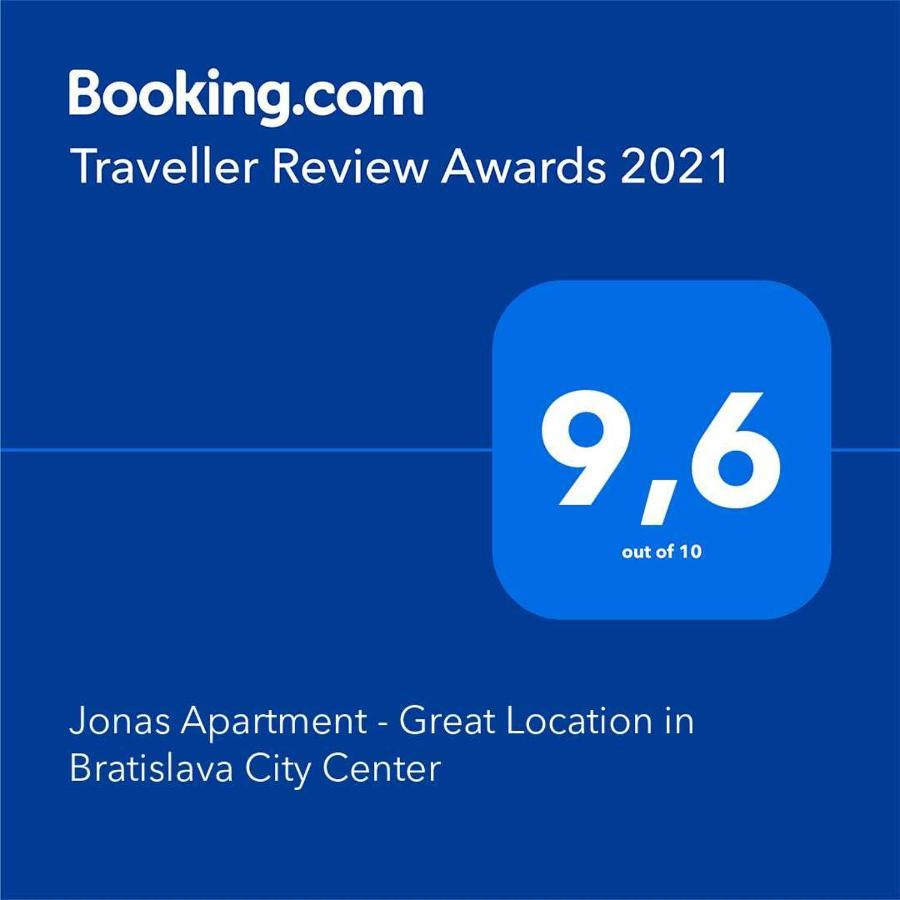 Jonas Apartments - Great Location Near Bratislava City Center Екстер'єр фото